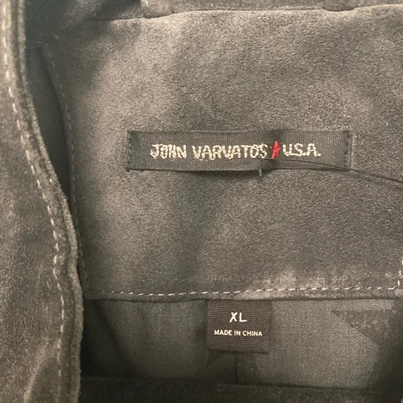 John Varvatos James Bond suede Jacket. Size XL - Picture 6 of 7